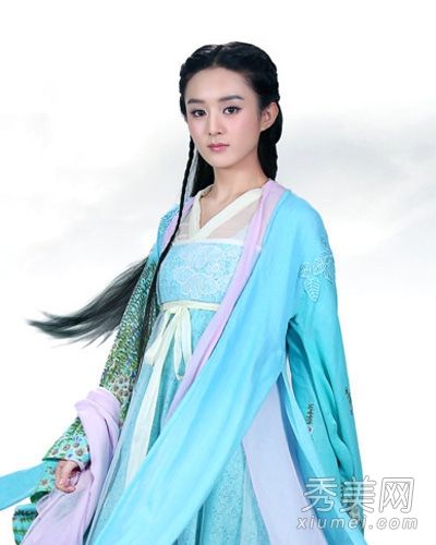 花千骨赵丽颖发型