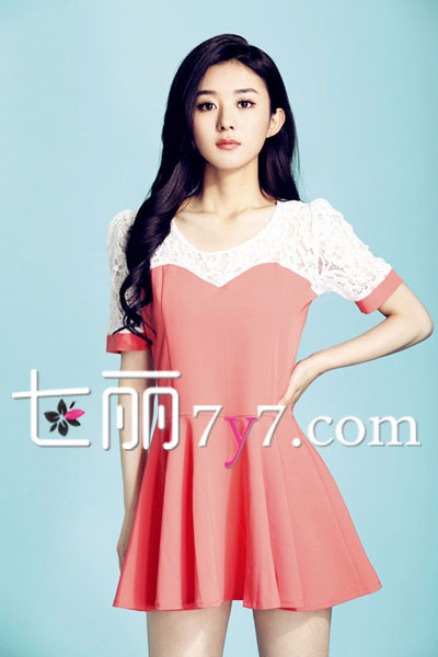 《杉杉来了》赵丽颖同款服装 示范矮个女生穿衣【5】图片