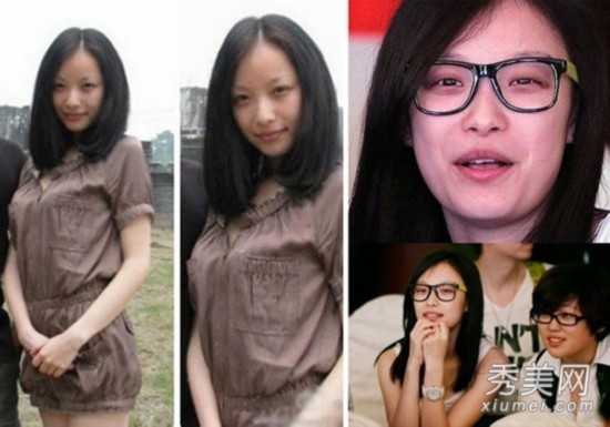 杨幂唐嫣刘亦菲大s 图揭脸面部缺陷瘪嘴 凹凸(图)【7】