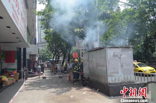 重庆40℃高温致用电负荷大增变压器爆炸起火(图)