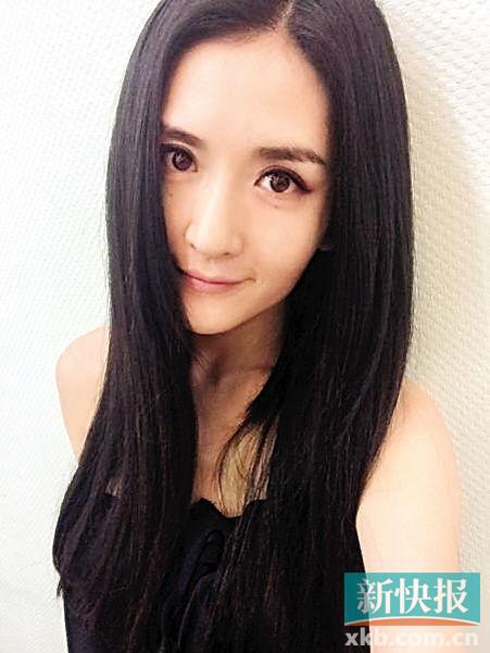 谢娜晒长发照 长发披肩眼神柔情(图)--河南分网