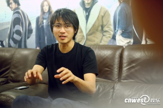 韩寒西安宣传新片:最初被封国民岳父不习惯