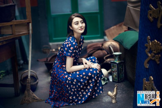 甘露曝光夏日写真大片 梦幻气息展露森女范儿