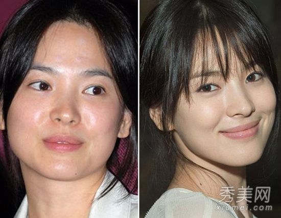 女明星素颜小尴尬 满脸油光太邋遢 组图