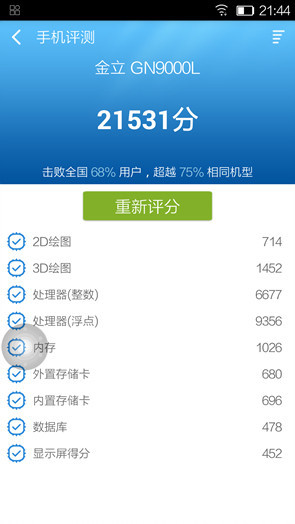 5.75毫米超薄4G手机金立ELIFES5.5L评测