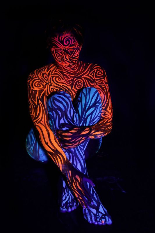 惊叹!德艺术家晒绝美人体彩绘大作