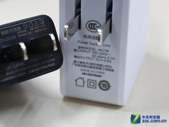 OPPO Find 7充电对比小米4 速度差一倍