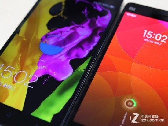 OPPO Find 7充电对比小米4 速度差一倍