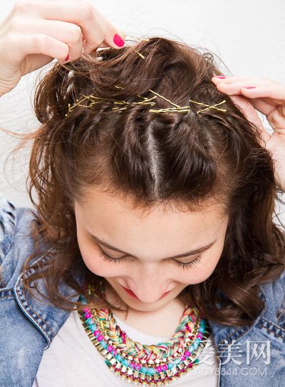 中长发发型扎法 两款发型随心变换- Micro Rea