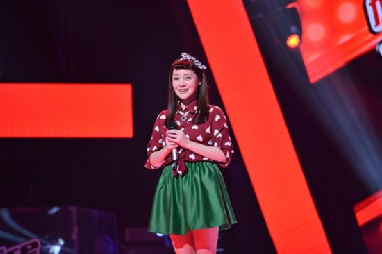 好声音莫海婧现身 神似袁姗姗打过瘦脸针(图