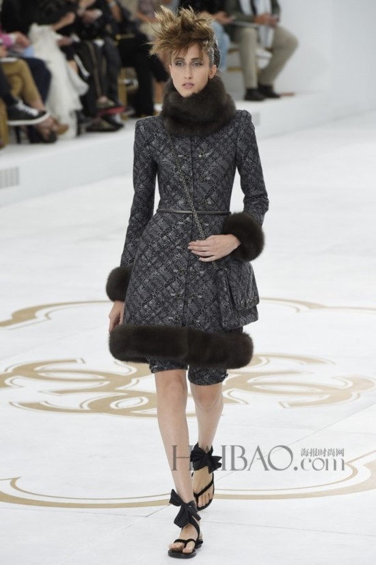 2014秋冬巴黎高定时装周香奈儿 (chanel) 秀场