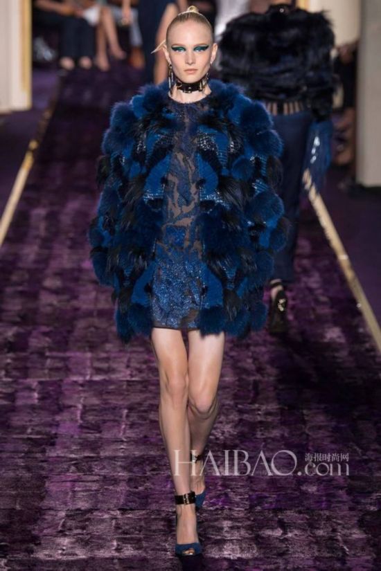 2014秋冬高级定制时装周范思哲高定 (atelier versace) 秀场