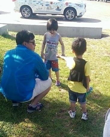 爸爸去哪儿第二季花絮 Kimi与姐姐台湾行玩疯