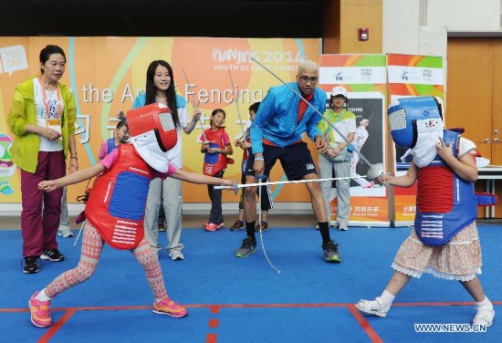 (SP)YOG-CHINA-NANJING-FENCING-CHILDREN