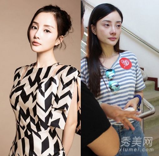李小璐素颜变"僵尸脸"