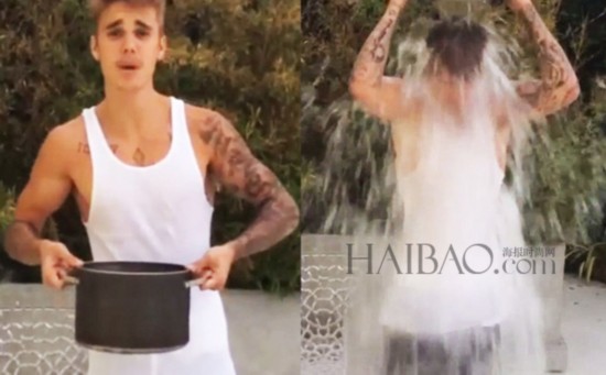 ˹͡Ȳ (Justin Bieber) 롰ALSͰս (ALS Ice Bucket Challenge) Ƭ