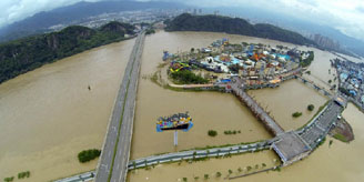 浙江暴雨45万人受灾