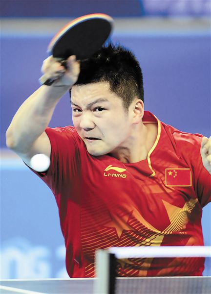 中国选手樊振东