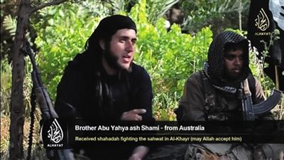 视频截图   "伊拉克和黎凡特伊斯兰国"(isis)斩首美国记者福利的暴行