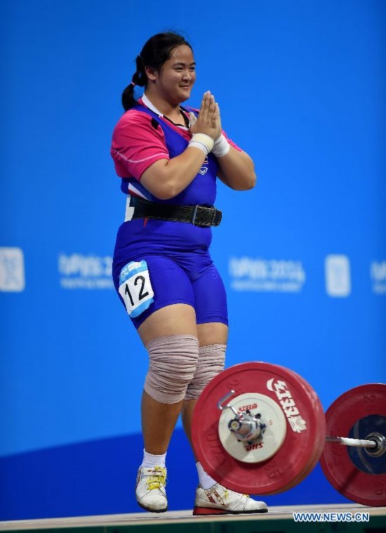 (SP)YOG-CHINA-NANJING-WEIGHTLIFTING 