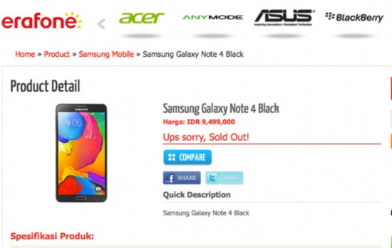 ۼ5000+ GALAXY Note4 