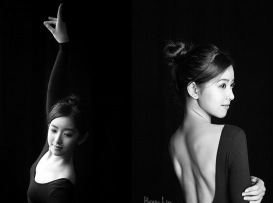 奶茶妹妹露背装舞蹈大片曝光 网友怒赞美呆了