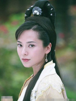 tvb女星最美古装照:黎姿朱茵温婉俏丽 李若彤