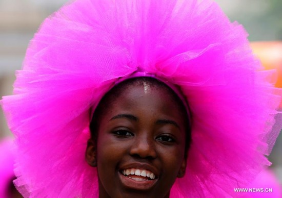 UK-LONDON-NOTTING HILL CARNIVAL-CHILDREN'S DAY PARADE