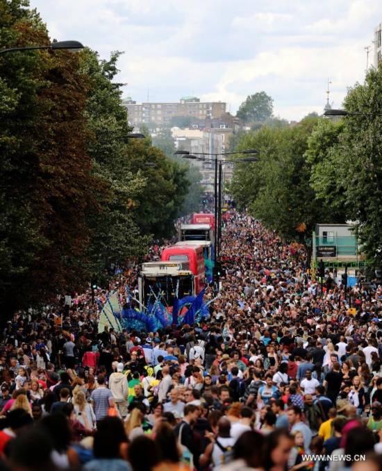 UK-LONDON-NOTTING HILL CARNIVAL-CHILDREN'S DAY PARADE
