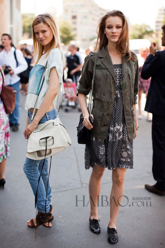 超模卡莎·斯图拉斯街拍合辑- Micro Reading