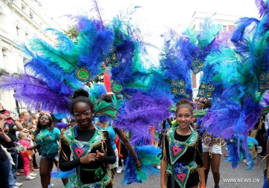 UK-LONDON-NOTTING HILL CARNIVAL-CHILDREN'S DAY PARADE