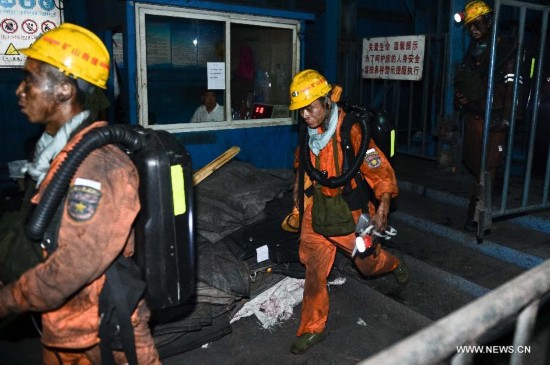 CHINA-HUAINAN-COAL MINE BLAST-RESCUE (CN)