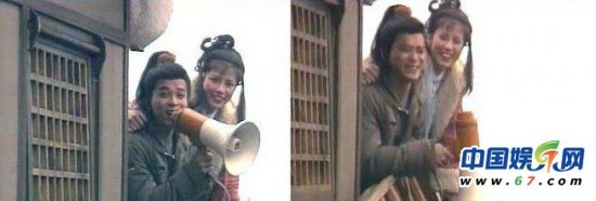 83版《射雕英雄传》曝罕见幕后花絮照