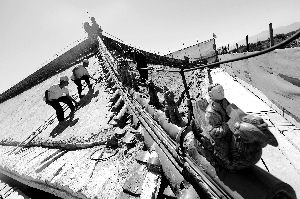 十三陵国宝年底大搬家 重要田野石刻装红外防