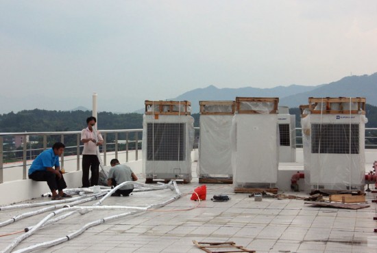 贺高正式建成交接 新校区风采先睹为快