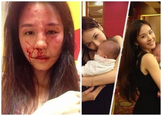 广西美女演员被家暴 因拒弃子女抚养权
