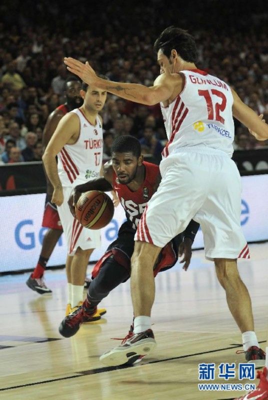 男篮世界杯美国vs土耳其98比77取胜(比赛图片