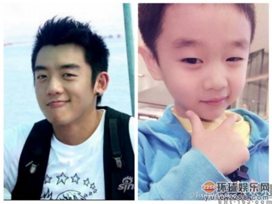 郑恺与杨阳洋大撞脸 对比照萌翻网友