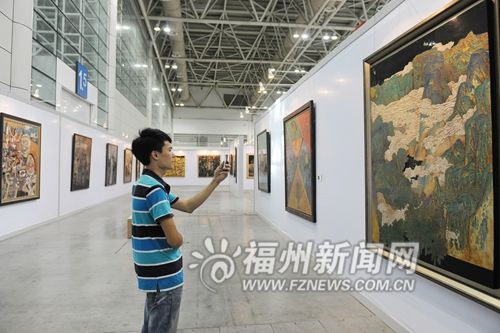 福州51件漆画作品入选全国美展 免费开放至10