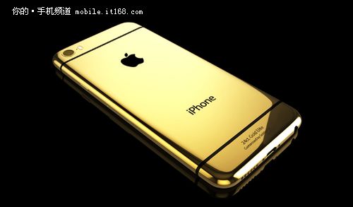 图案儿可定制售价超2万元 纯金版iPhone 6曝光