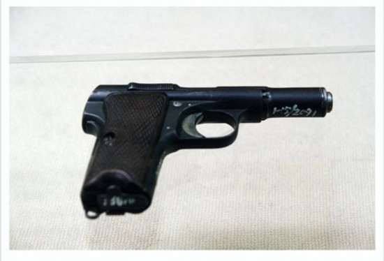 开国元勋们使用过的世界名牌枪 各式各样(组图