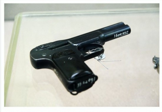 开国元勋们使用过的世界名牌枪 各式各样(组图