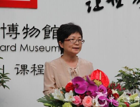 北京丰台区民革学习专委会主任郝黎致辞