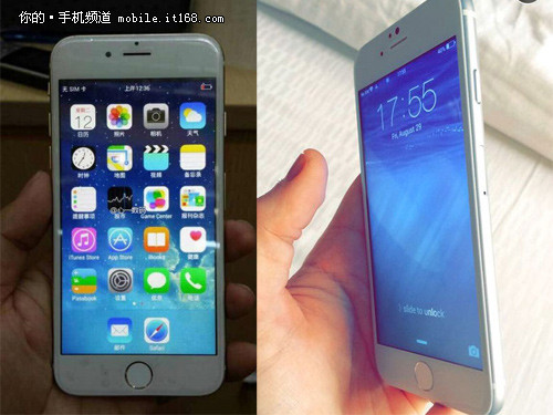 配2GB内存 iPhone6首现开机画面