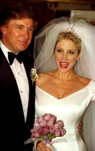 Donald Trump and Marla Maples's wedding, one of the 'Top 10 most lavish weddings' by China.org.cn.