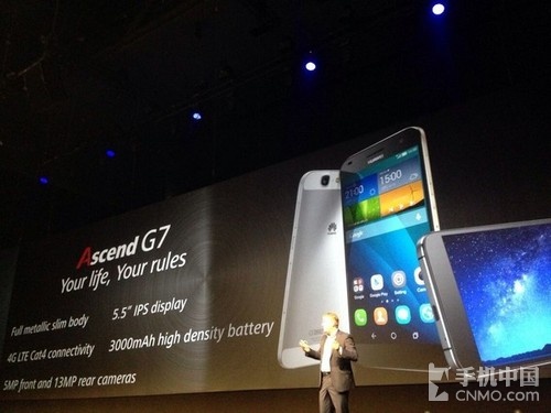 IFA 2014:华为Ascend Mate7\/G7发布