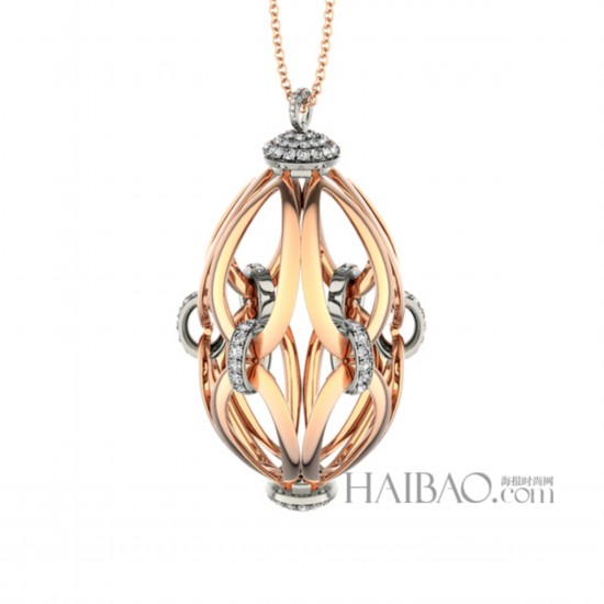 利高级钻石珠宝定制品牌Jewelvary 2014Plie心