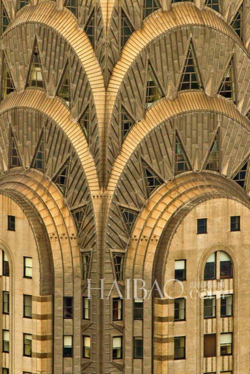 美国克莱斯勒大厦 chrysler building 近景高清图片