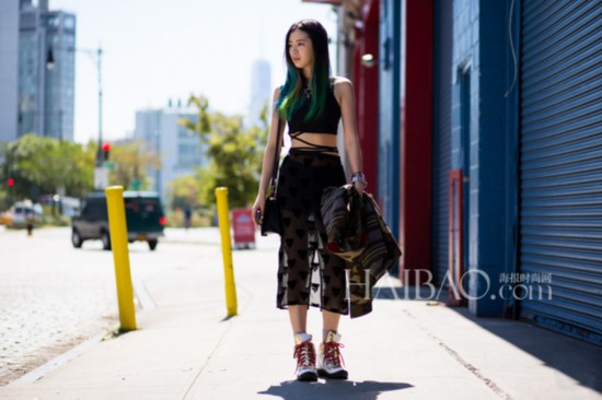 ����ģ��Irene Kim 2015����ŦԼʱװ��ģ�ؽ���