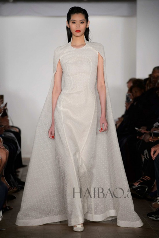 2015春夏纽约时装周:扎克·珀森 (Zac Posen) 2015春夏女装秀